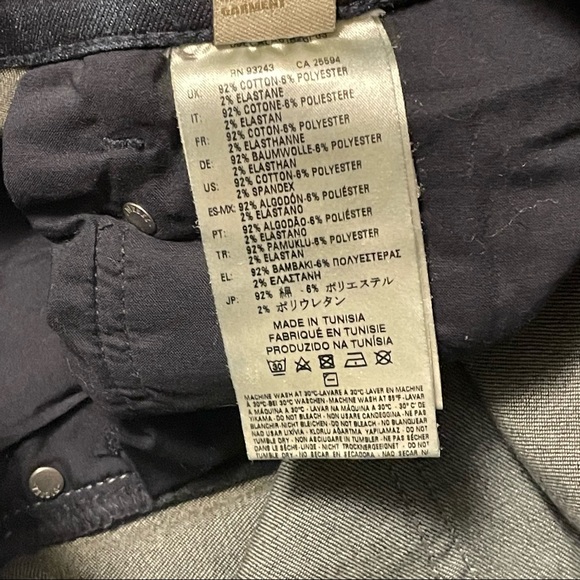 Diesel dark wash faux distressed jeans - Belthy - Picture 3 of 12